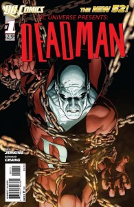 Cover to DC Comics' DC Universe Presents: Deadman 1, by Paul Jenkins and Bernard Chang