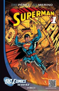 DC Comics Superman #1 promo art by George Perez