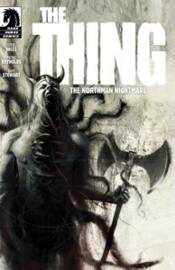 Cover to Steve Niles The Thing: The Northman Nightmare, by Dark Horse Comics