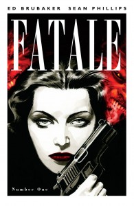 Promo cover for Fatale #1, written by Ed Brubaker with pencils by Sean Phillips