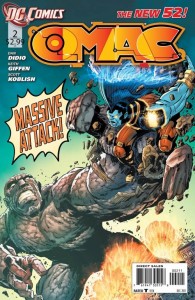 Cover to DC Comics OMAC #2, by Dan DiDio and Keith Giffen