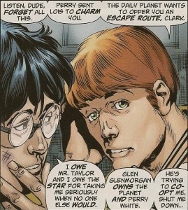 Jimmy Olsen from Action Comics #3, written by Grant Morrison and drawn by Rags Morales